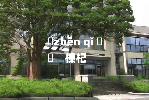 
	zhēn qǐ 	
	    榛杞