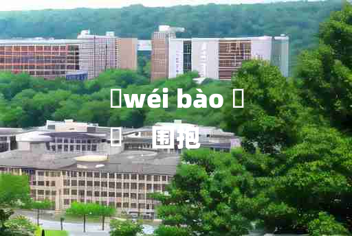 
	wéi bào 	
	    围抱