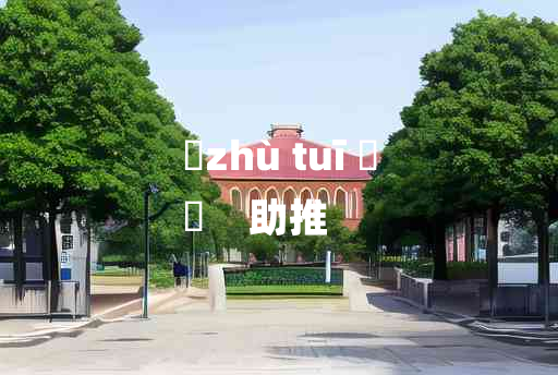 
	zhù tuī 	
	    助推