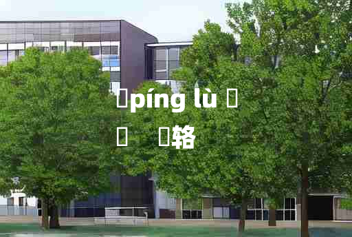 
	píng lù 	
	    軿辂