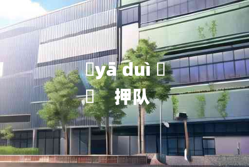 
	yā duì 	
	    押队